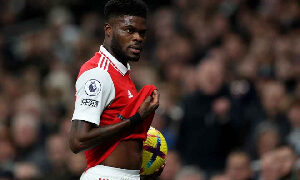 Check out Thomas Partey’s game by numbers against Manchester United